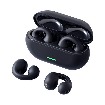 Wireless Ear Clip Bluetooth Headset TWS Comfortable Wear Not In-Ear Sports Wireless Bone Conduction 5.3 Bluetooth Headset