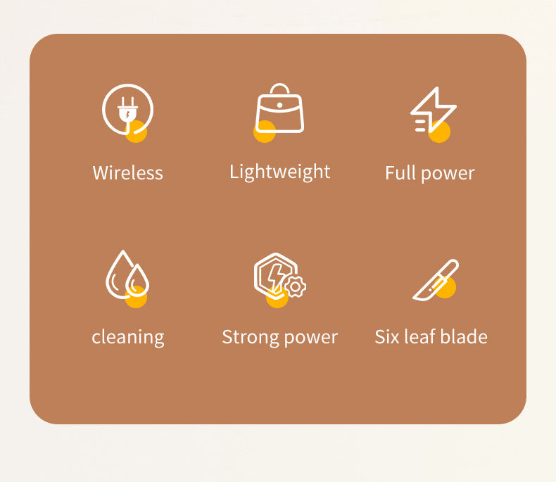 Kitchen Electric Juicer USB Charging Wireless Juices Blender Fruit Orange Mixer Squeezer Machine Ice Crush Cup Food Processor