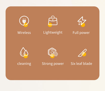 Kitchen Electric Juicer USB Charging Wireless Juices Blender Fruit Orange Mixer Squeezer Machine Ice Crush Cup Food Processor