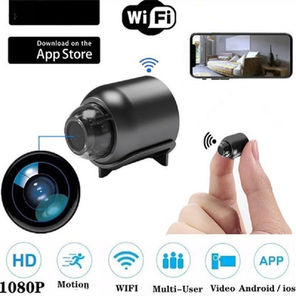 1080 HD Mini Camera Wireless WiFi Baby Monitor Indoor Safety Security Surveillance Night Vision Camcorder Audio Video Recorder