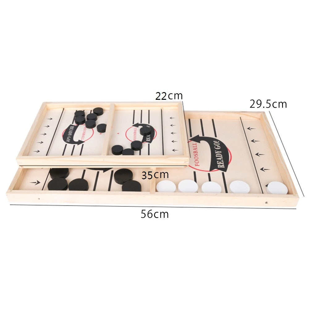 Interactive Parent-Child Foosball and Chess Game Set