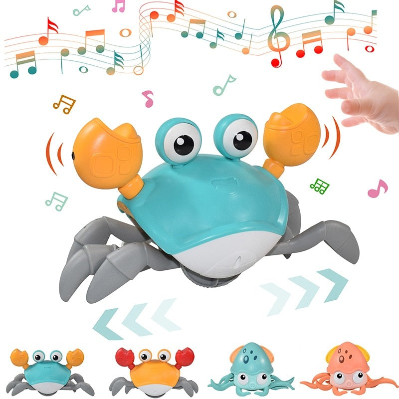 Interactive Crawling Crab Octopus Toy for Kids