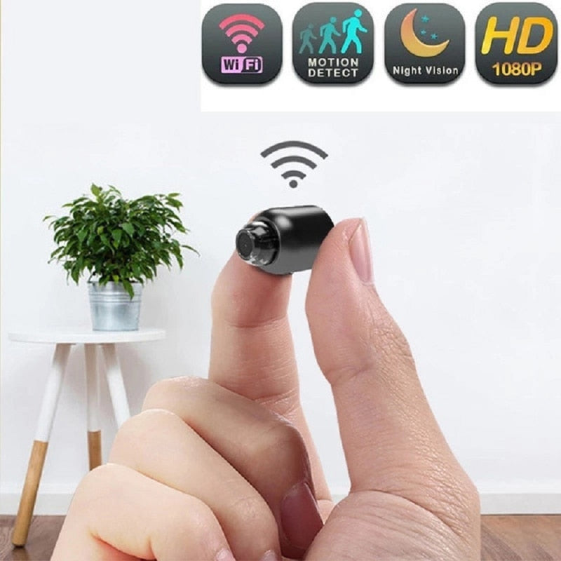 1080 HD Mini Camera Wireless WiFi Baby Monitor Indoor Safety Security Surveillance Night Vision Camcorder Audio Video Recorder