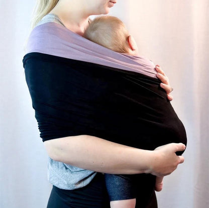 Easy-to-Wear Baby Wrap Carrier for Newborns