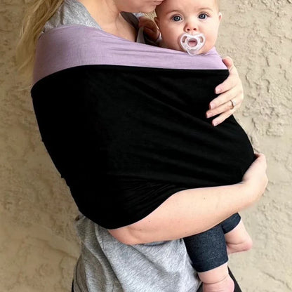 Easy-to-Wear Baby Wrap Carrier for Newborns