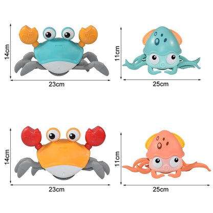 Interactive Crawling Crab Octopus Toy for Kids