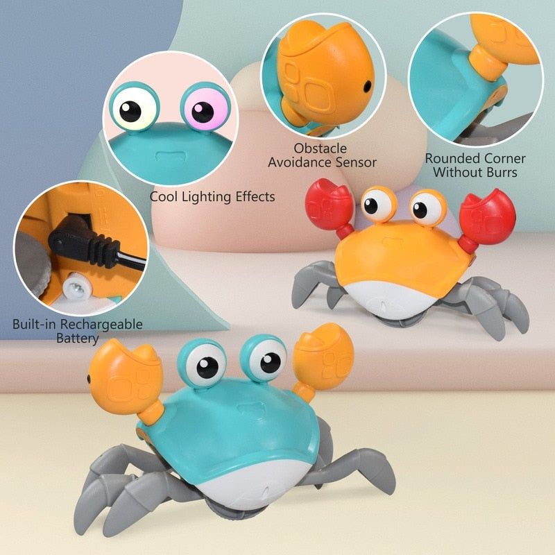 Interactive Crawling Crab Octopus Toy for Kids