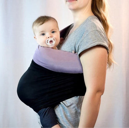 Easy-to-Wear Baby Wrap Carrier for Newborns